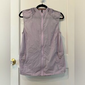 Rei CoOp Women’s Full Zip Hooded Sleeveless Vest Purple Size Medium